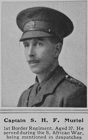 Muriel S H F Captain 1st Border Regiment The Sphere 5th Jun 1915
