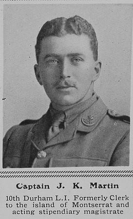 Martin J K Captain 10th DLI The Sphere 4th Sep 1915