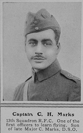 Marks C H Captain RFC The Sphere 4th Dec 1915