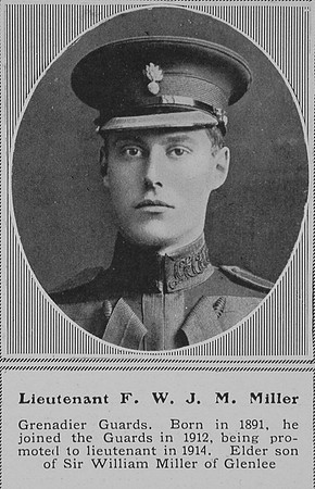 Miller F W J M Lt Grenadie Guards The Sphere 21st Nov 1914