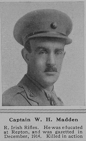 Madden W H Captain R Irish Rifles The Sphere 18th May 1918