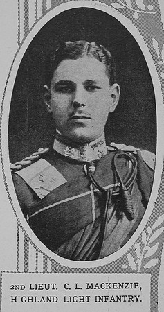 MacKenzie C L 2nd Lt Highland Light Infantry The Illustrated London News 10th Oct 1914