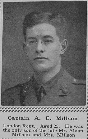 Millson A E Captain 4th London Regt The Sphere 16th June 1917