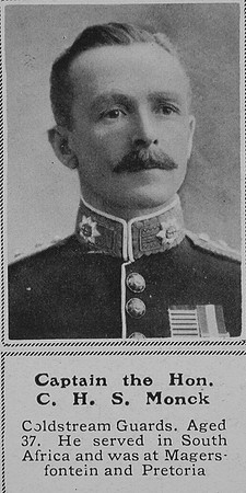 Monck C H S Captain The Hon Coldstream Guards The Sphere 21st Nov 1914