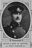 Mander DA W Major 2n Durham Light Infantry The Illustrated London News 10th Oct 1914