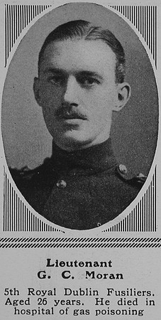 Moran G C Lt 5th Royal Dublin Fusiliers The Sphere 24th Jul 1915