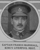 Marshall F Captain 1st Kings Liverpool Regiment The Illustrated London News 24th Oct 1914