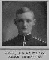 MacWilliam J J G Lt Gordon Highlanders The Illustrated London News 9th Jan 1915