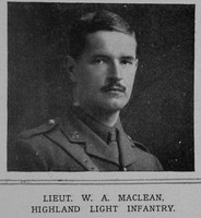 MacLean W A Lt 1st Highland Light Infantry The Illustrated London News 17th April 1915