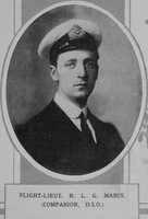 Marix R L G Flt Lt DSO Royal Naval Air Service The Illustrated London News 31st Oct 1914