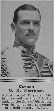 Merriman G H Captain Royal Field Artillery The Sphere 26th Jun 1915