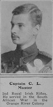 Master C L Captain 2nd Royal Irish Rifles The Sphere 31st Oct 1914
