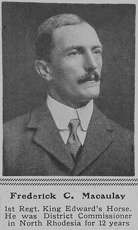 Macaulay F C Sergt 1st King Edwards Horse The Sphere 26th Feb 1916