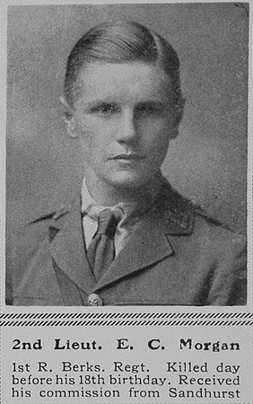 Morgan E C 2nd Lt 1st R Berks Regt The Sphere 29th Jan 1916