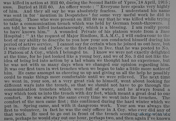 Malet H A G Lt 2nd Kings Own Scottish Borderers Obituary Part 2 De Ruvignys Roll Of Honour Vol 1