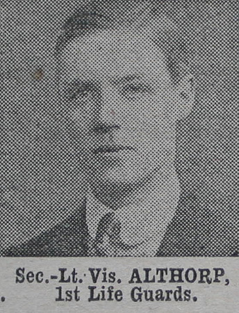 Althorp 2nd Lt Viscount 1st Life Guards The War Illustrated 20th Feb 1915