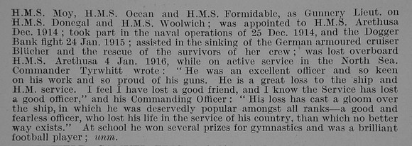 Disney E O Lt Comm Royal Navy Obit Part 2 De Ruvignys Roll Of Honour Vol 3