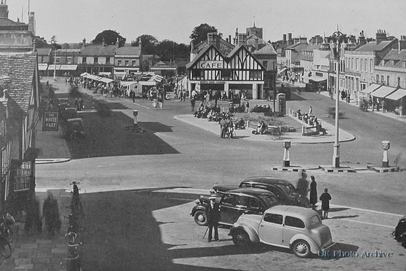 Biggleswade Market Bedfordshire 1940s