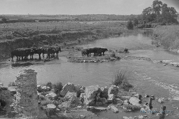 A View Near Oakley Bedfordshire 1940s