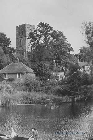 Felmersham Church Bedfordshire 1940s