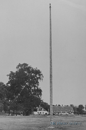 The Maypole On The Green Cardington Bedfordshire 1940s