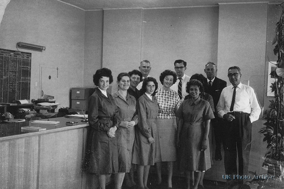 Staff Of One Office 1950s