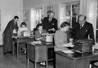 In The Office In The 1950s