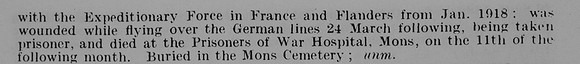 Butler J O 2nd Lt Royal Air Force Obit Part 2