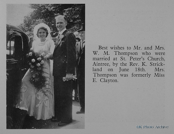 The Wedding Of Elsie Clayton And William M Thompson