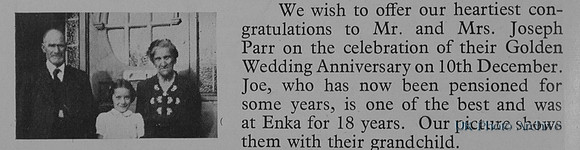Mr And Mrs Jospeh Parr