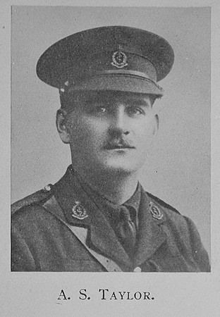 Taylor A S Captain Royal Army Medical Corps