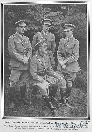 Royal Field Artillery 2nd Monmouthshire Battery The Sphere