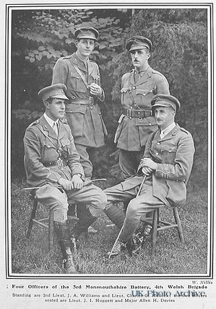 Royal Field Artillery 3rd Monmouthshire Battery The Sphere
