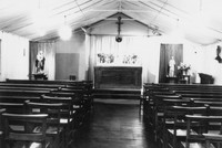 The Interior Of St Michael's Temporary Catholic Church Ashtead Early 1965
