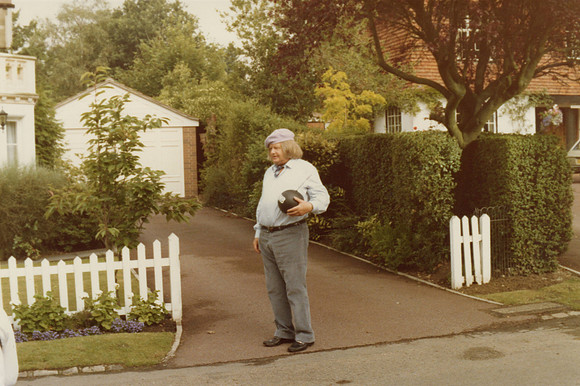 Benny Hill Filming The Rembrandt Cottage Sketch At West Lodge Ashtead Park