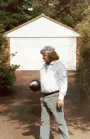 Benny Hill Filming The Rembrandt Cottage Sketch At West Lodge Ashtead Park