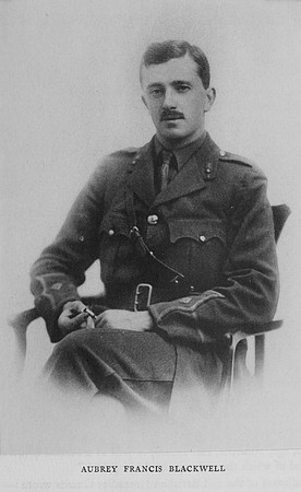 Blackwell A F Lt MC Royal Field Artillery