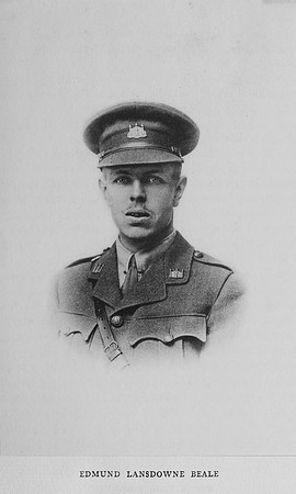 Beale E L Captain Cambridgeshire Regiment