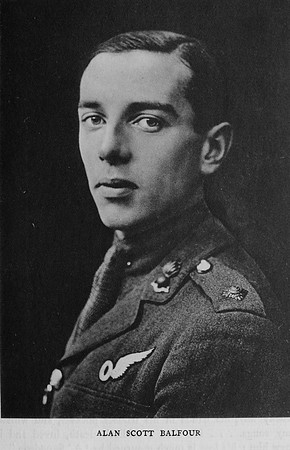 Balfour A S 2nd Lt Royal Flying Corps