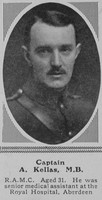 Kellas A Captain 89th (1st/1st Highland) Field Amb Royal Army Medical Corps The Sphere 11th Sep 1915