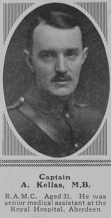 Kellas A Captain 89th (1st/1st Highland) Field Amb Royal Army Medical Corps The Sphere 11th Sep 1915