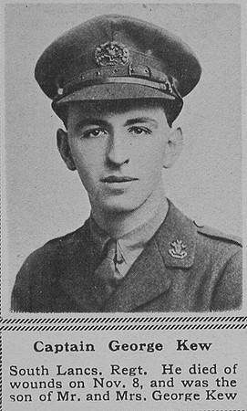 Kew G Captain South Lancs Regt The Sphere 29th Dec 1917