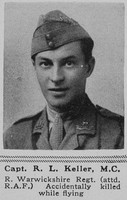 Keller R L Captain MC Royal Air Force The Sphere 21st Sep 1918