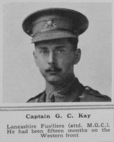 Kay G C Captain 5th Lancashire Fusiliers The Sphere 25th May 1918