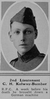 Kelway-Bamber C H 2nd Lt Royal Flying Corps The Sphere 15th Jan 1916