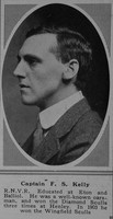 Kelly F S Captain DSC Hood Bn. R.N. Div. Royal Naval Volunteer Reserve The Sphere 30th Dec 1916