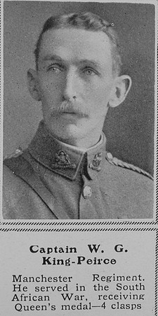 King-Peirce W G Captain Manchester Regiment The Sphere 28th Nov 1914
