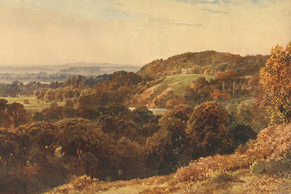 St Catherines Chapel Near Guildford 1906