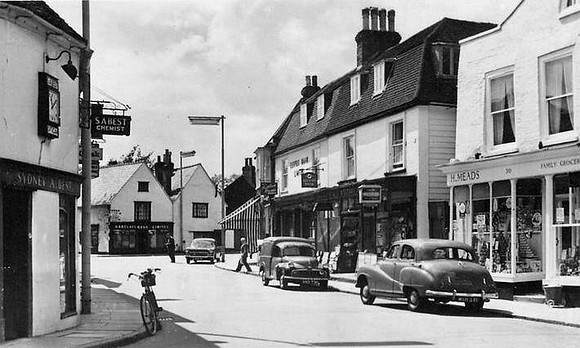 High Street Ewell 1950s