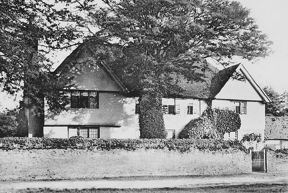 West Front Of Farmhouse Milford Surrey 1908